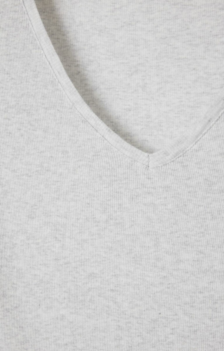 AMERICAN VINTAGE<br>Camiseta de manga comprida com decote em V MASSACHUSETTS