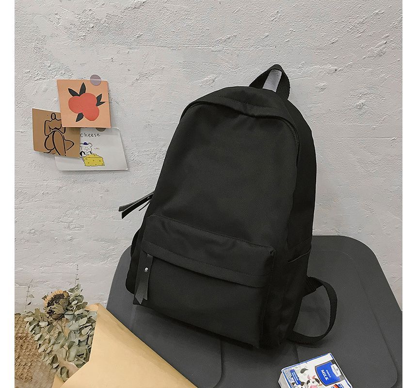 Mulgam - Effen nylon rugzak / tasbedel