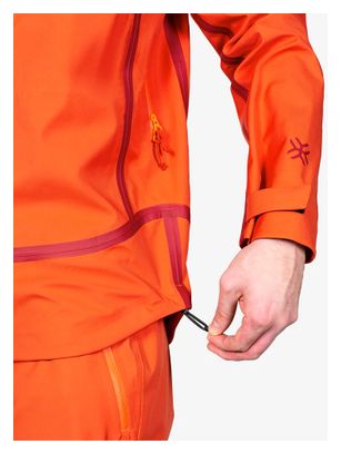 Veste Hardshell Femme AYAQ Lonak Orange