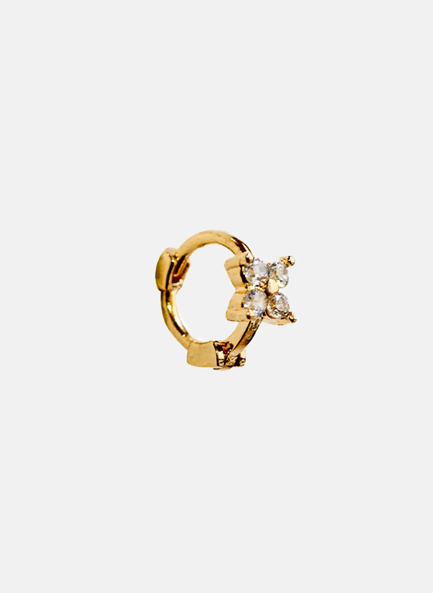 IKA-FLOWER - Piercing ika flower | Blanc