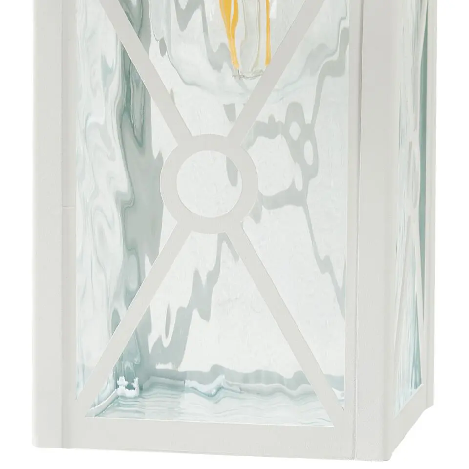 FINDON - Wandlamp - Wit - Ijzer