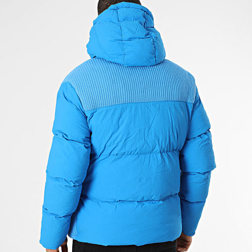 Doudoune Capuche Bleu