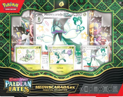 Pokémon Scarlet & Violet Paldean Fates Premium Samlekort Sett Blandet