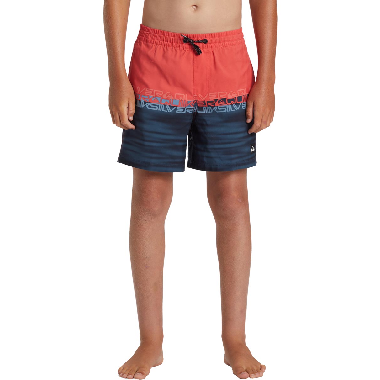 Quiksilver Wordblock 14 Schwimmshorts Jungen cayenne