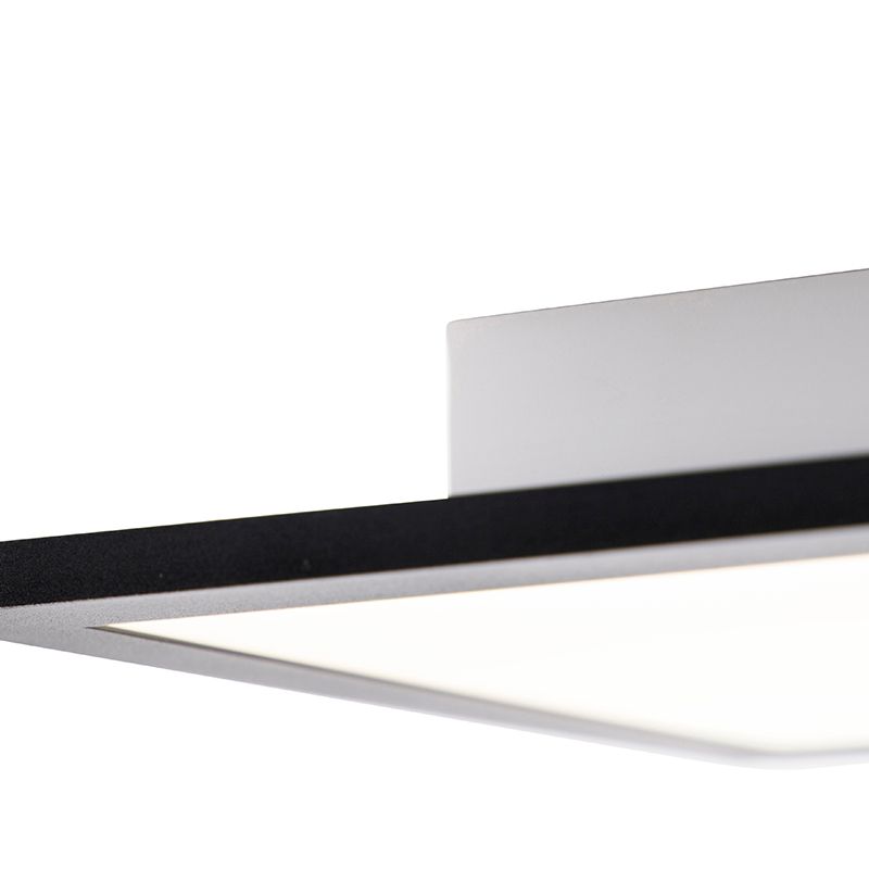 Modern LED paneel zwart 120 cm incl. LED - Liv