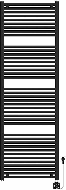 Calor - Elara - Elektrische Radiator - Mat Zwart - 60x181.7cm - 1000W