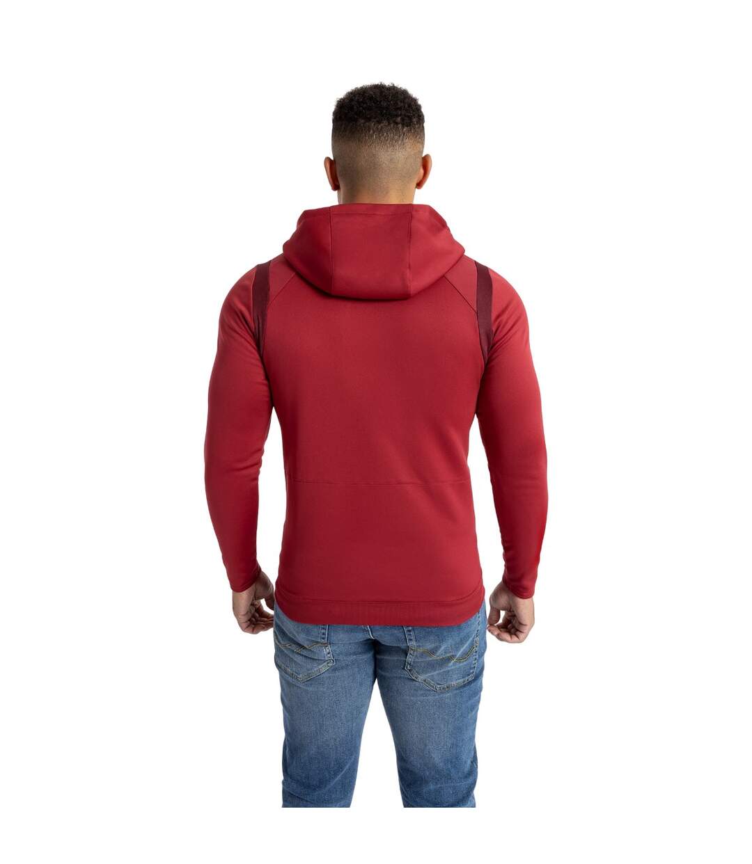 Umbro - Veste à capuche 23/24 - Homme (Rouge sang / Bordeaux / Rouge flamme) - UTUO1511