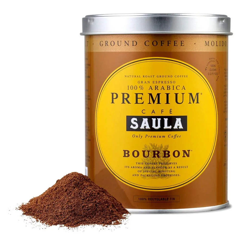Saula Gran Espresso Premium Bourbon Blend 250g Gemahlener Kaffee