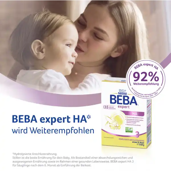 Expert HA3 Folgenahrung nach dem 10. Monat