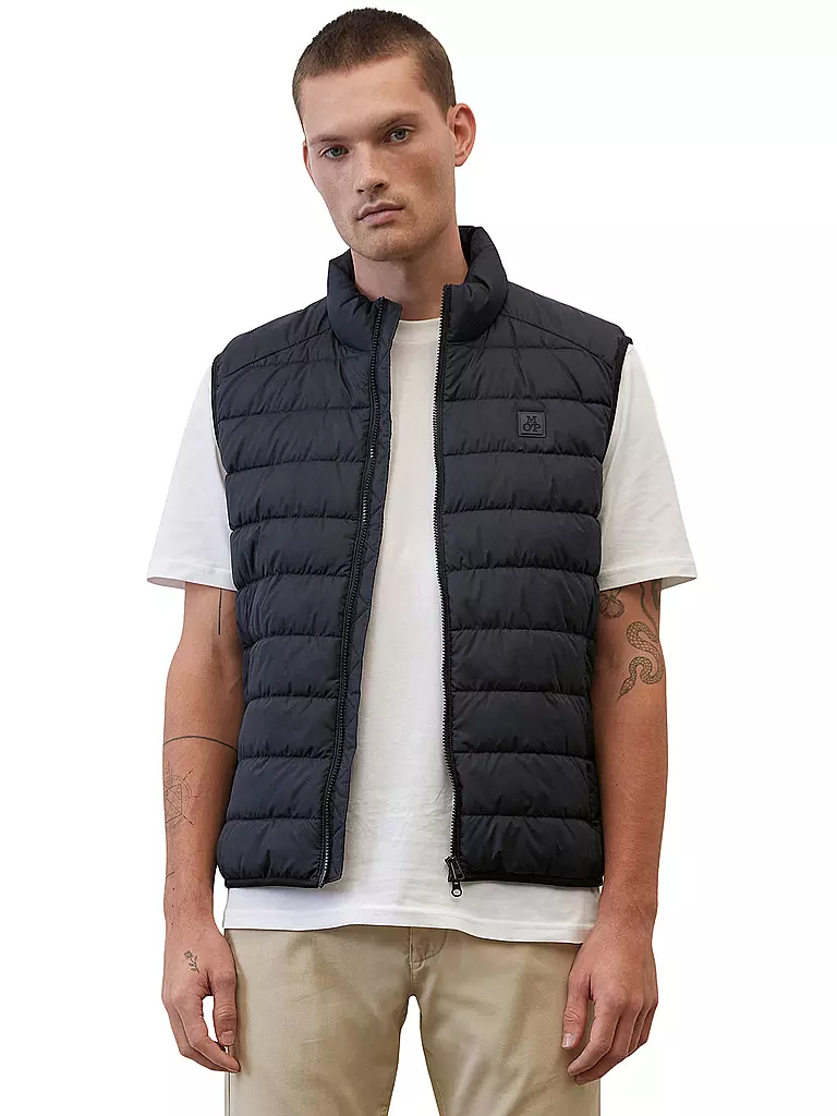MARC O'POLO Steppgilet blau