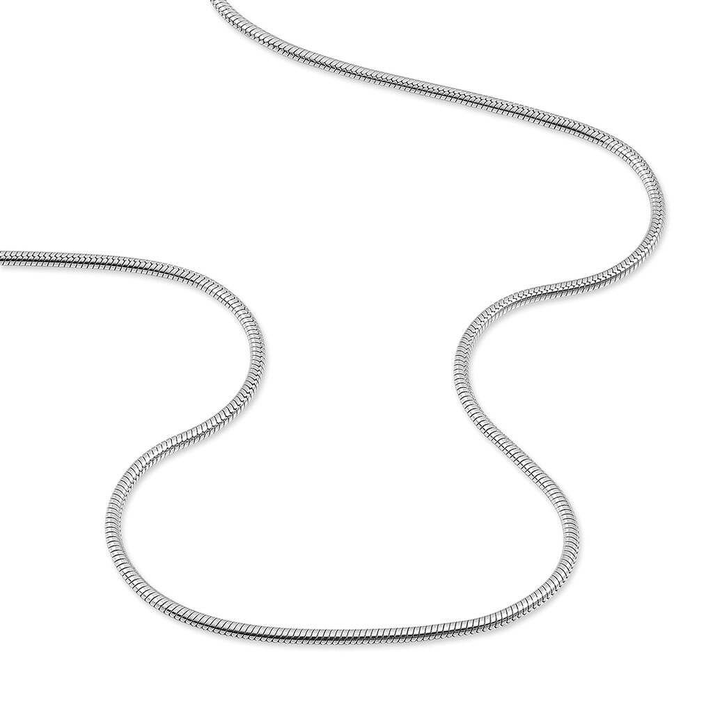 Collier Iroise Argent Blanc