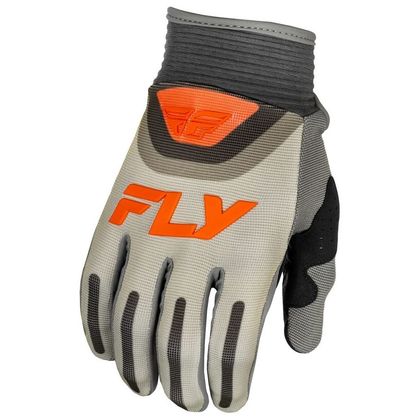 Gants cross Fly F-16 2025 - Gris / Rouge