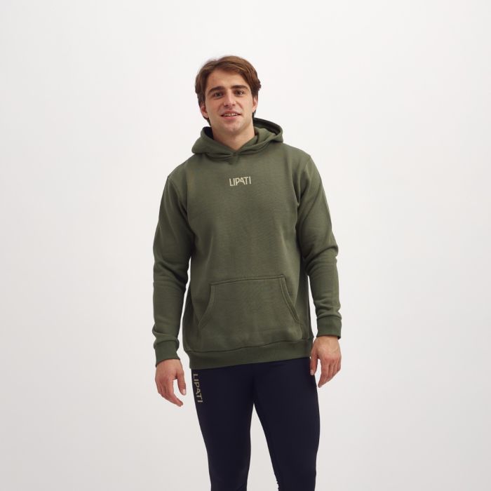 Lipati Herre Trøjer Not For Running Hoodie Grøn