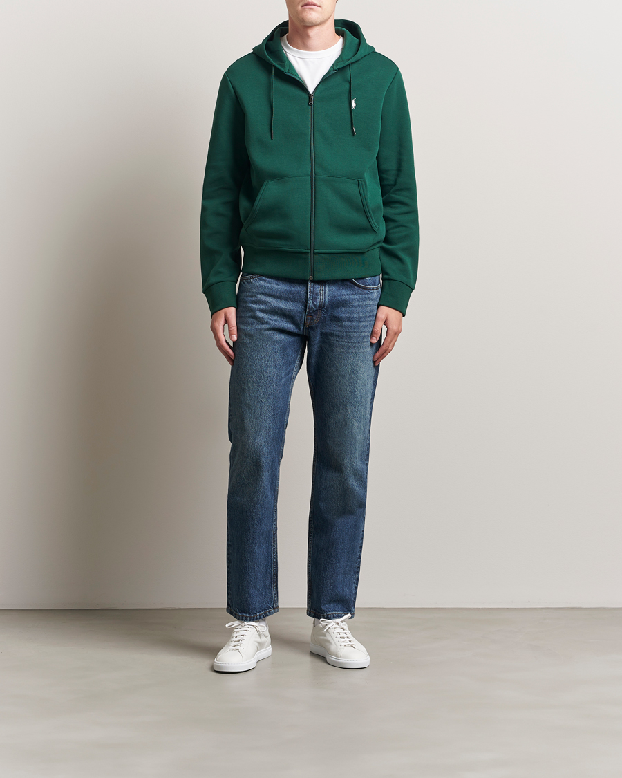 Polo Ralph Lauren Double Knitted Full-Zip Hoodie Vintage Pine