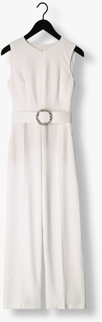 ACCESS witte access jumpsuit jumpsuit with zipper on the neckline