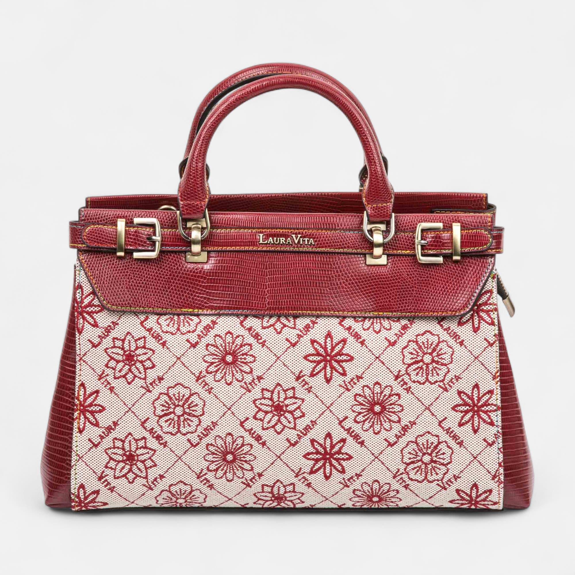 Sac à main rouge