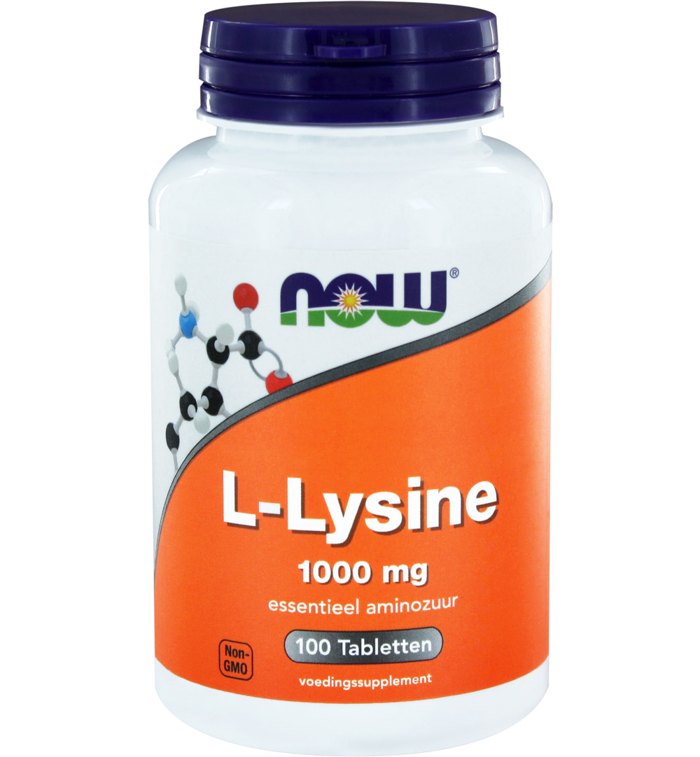 Now L-Lysine 1000 mg (100 tabletten)