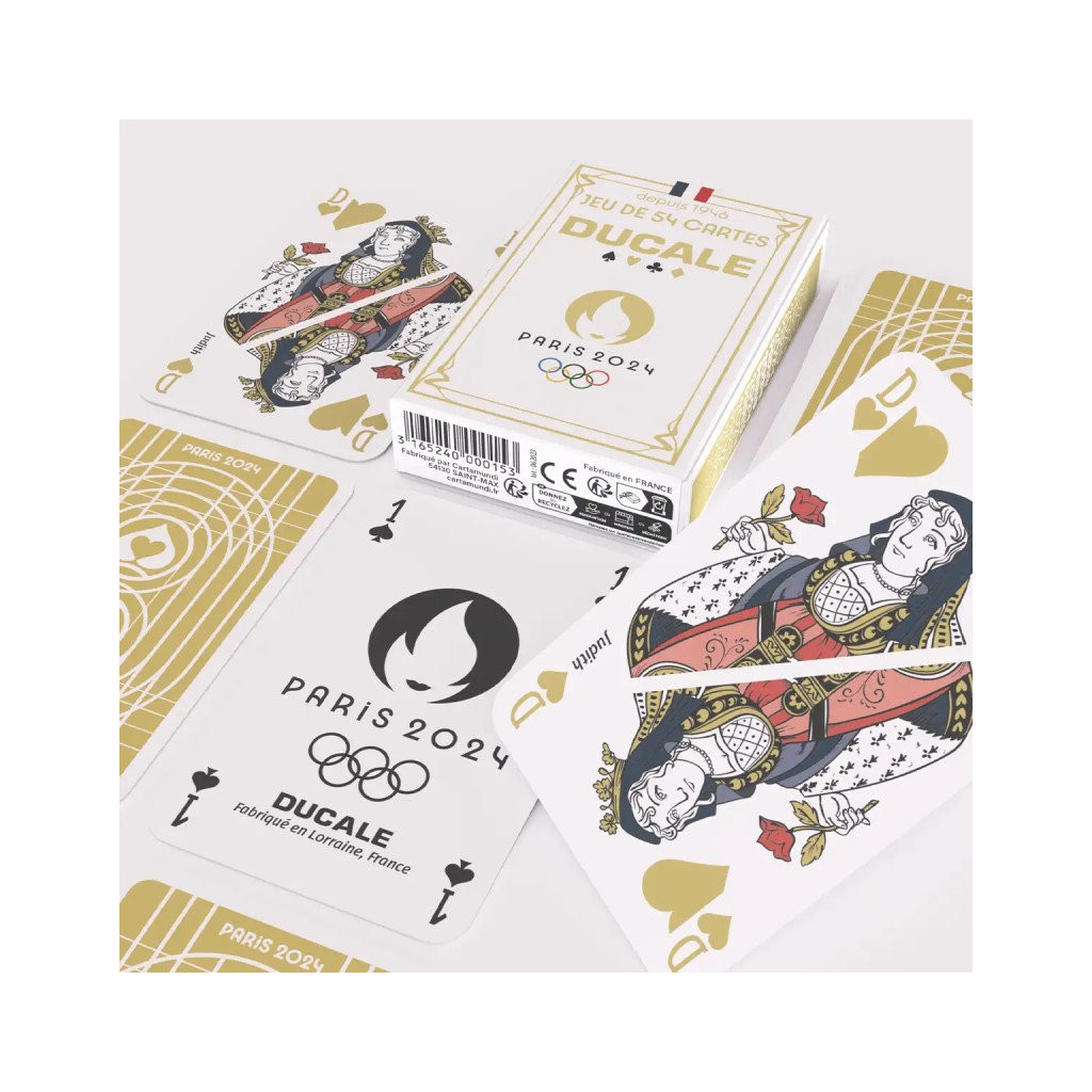 Jeu de 54 Cartes - JO 2024 - Ducale