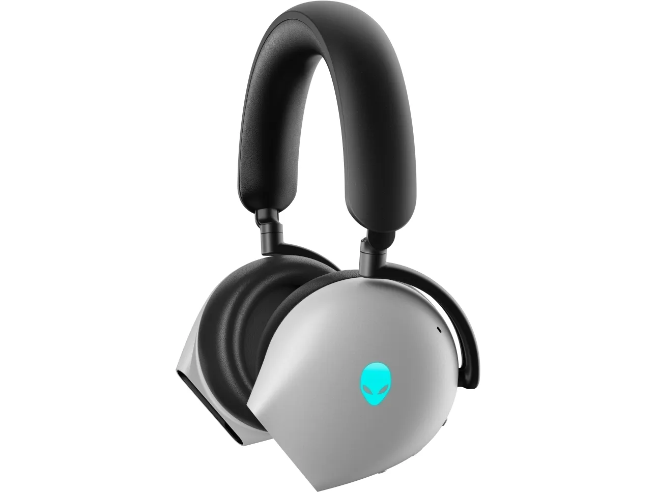 [OUTLET] - Alienware Tri-Mode Wireless Gaming Headset AW920H - Headset - fuld størrelse - Bluetooth/2,4 GHz radiofrekvens - trådløs, kabling - aktiv støjfjerning - 3,5 mm jackstik - Dark Side of the Moon