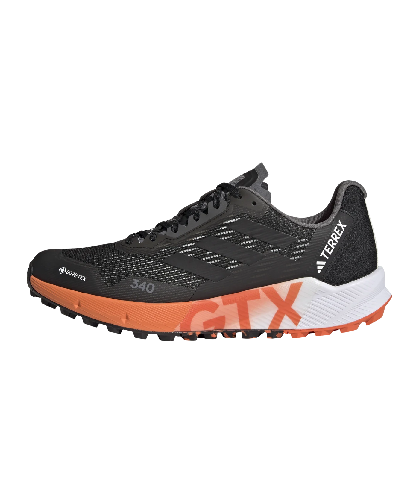 adidas Terrex Agravic Flow GORE-TEX Trail Running Shoes 2 Black