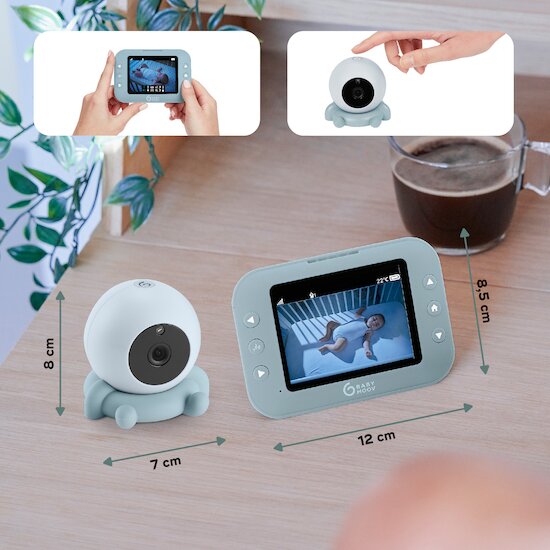 Babyphone Vidéo sans fil YOO Roll   de               Babymoov