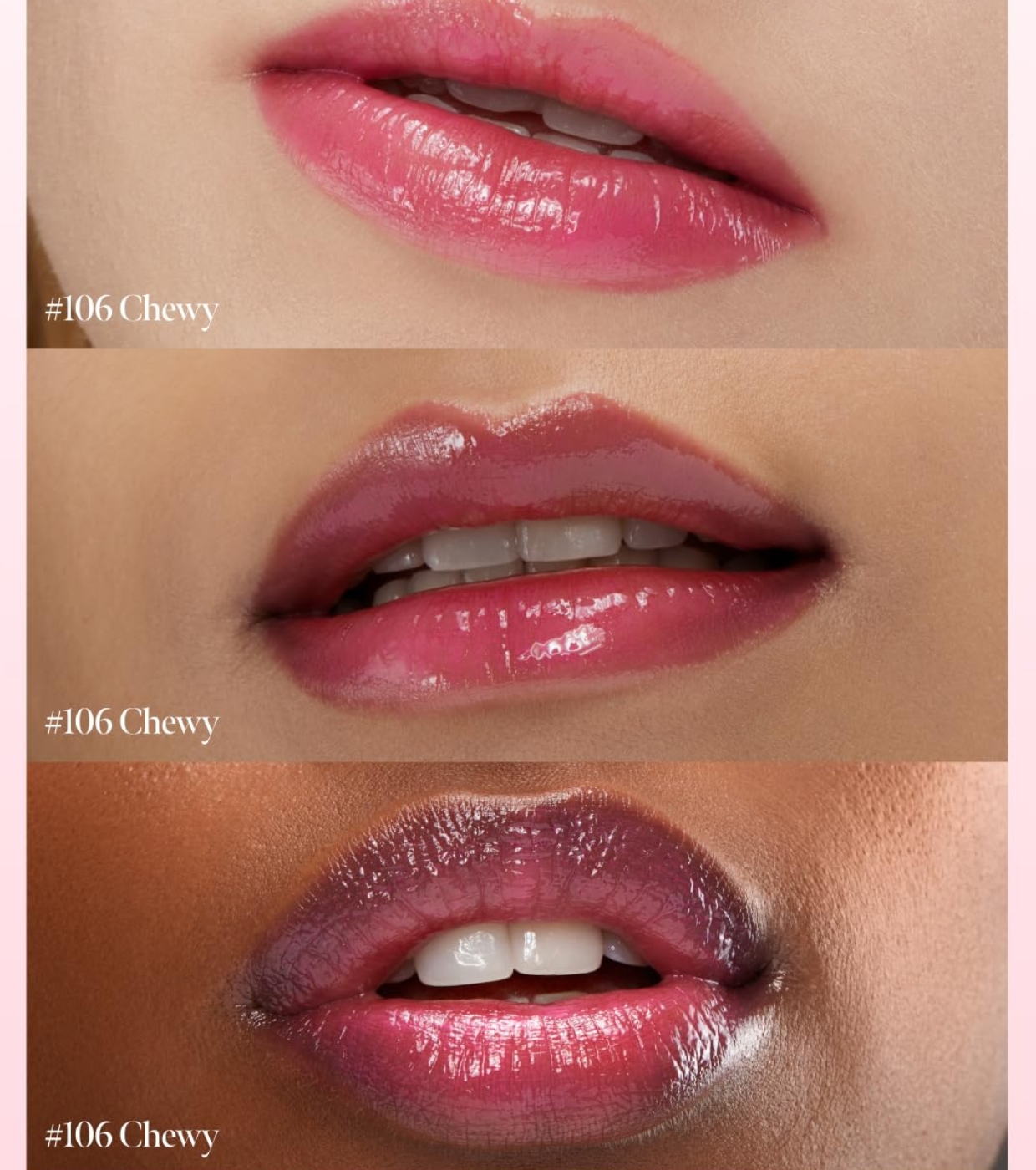 Coralhaze - Batom Glow Lock Jelly Tint - 106: chewy