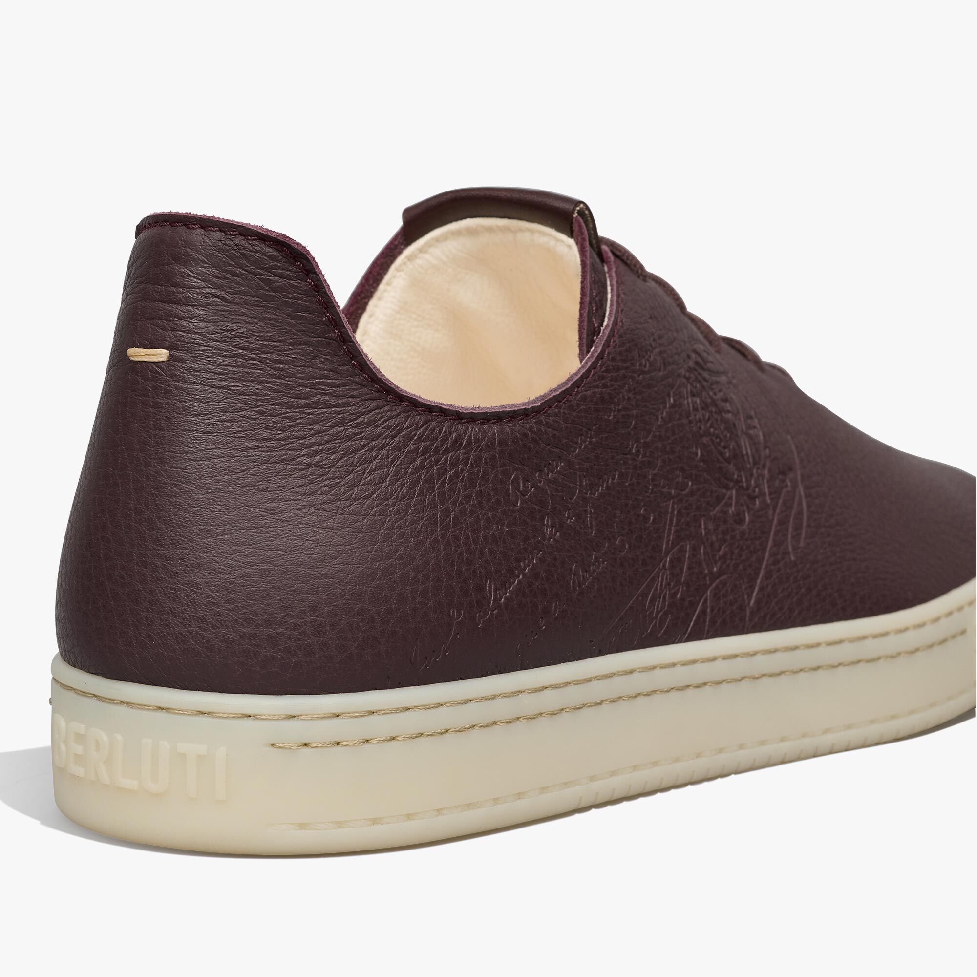 Sneaker Eden En Cuir Scritto