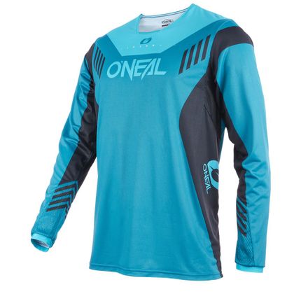Maillot cross O'Neal ELEMENT HYBRID V.22 - PETROL TEAL 2022 - Bleu / Noir