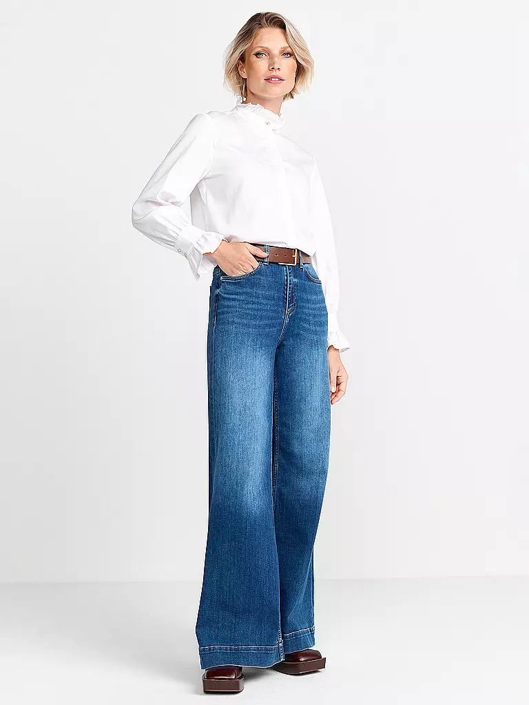 RICH & ROYAL Blusenshirt weiss