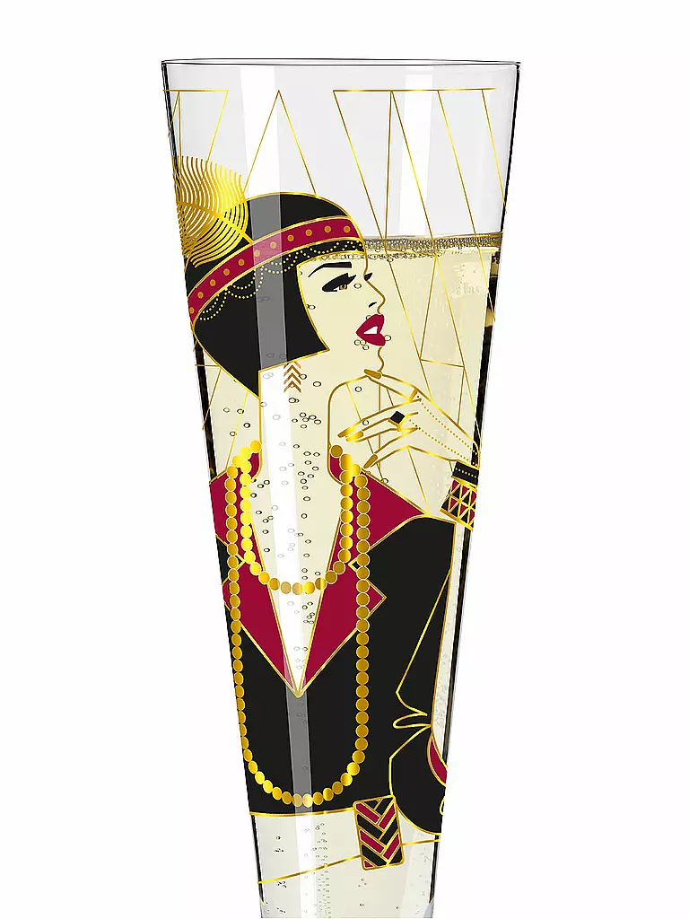 RITZENHOFF Champagnerglas Goldnacht 2022 #27 Samy Halim gold