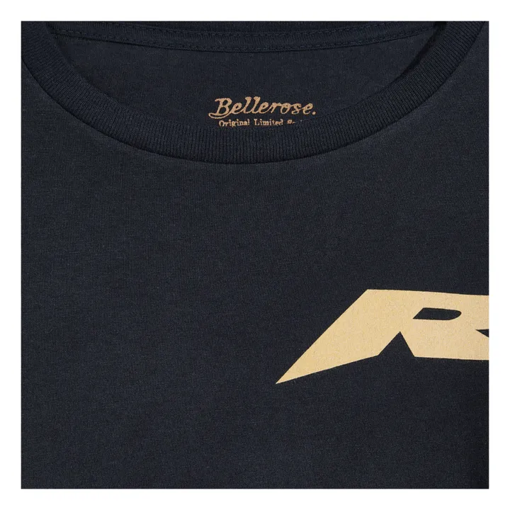 Bellerose T-shirt Manches Longues Cross Kenno | Bleu marine