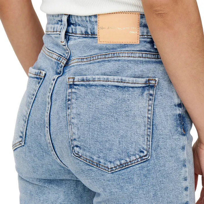Only Emily Stretch High Waist Straight Fit Jeans Dames