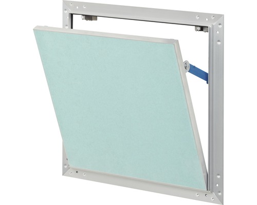AluPlana® toegangsluik met gipsplaatinzetstuk GKBI 2 x 12,5 mm en veiligheidspal 200 mm x 200 mm