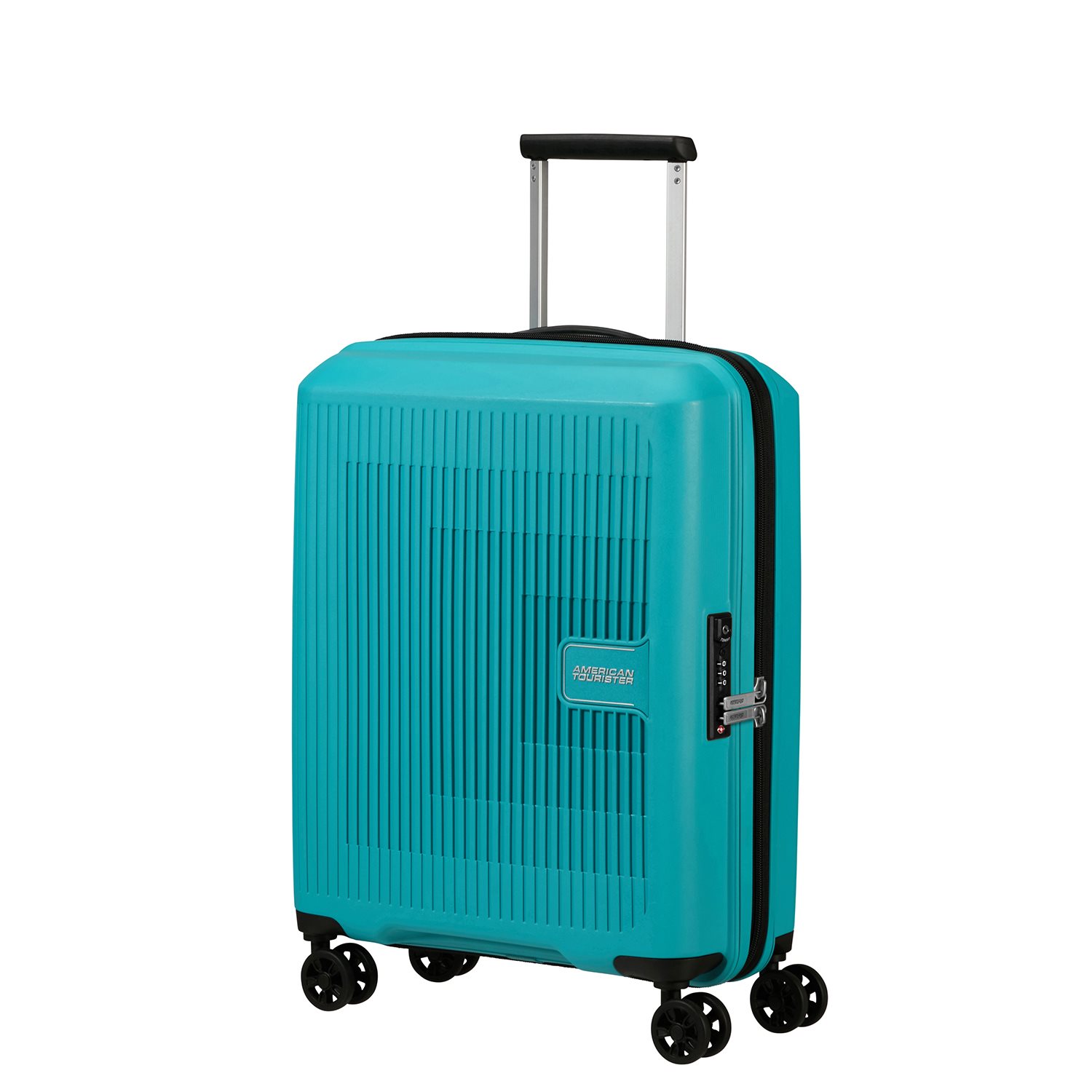 American Tourister Aerostep Spinner 55 Exp turquoise tonic