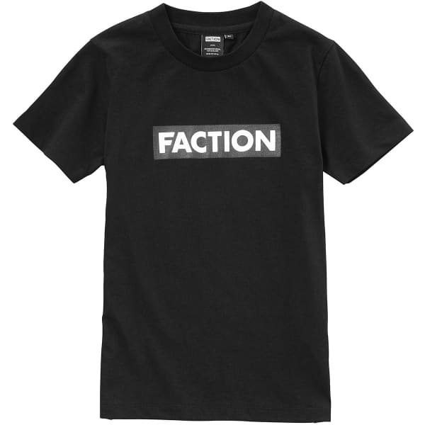 T-shirt FACTION JUNIOR LOGO TEE BLACK