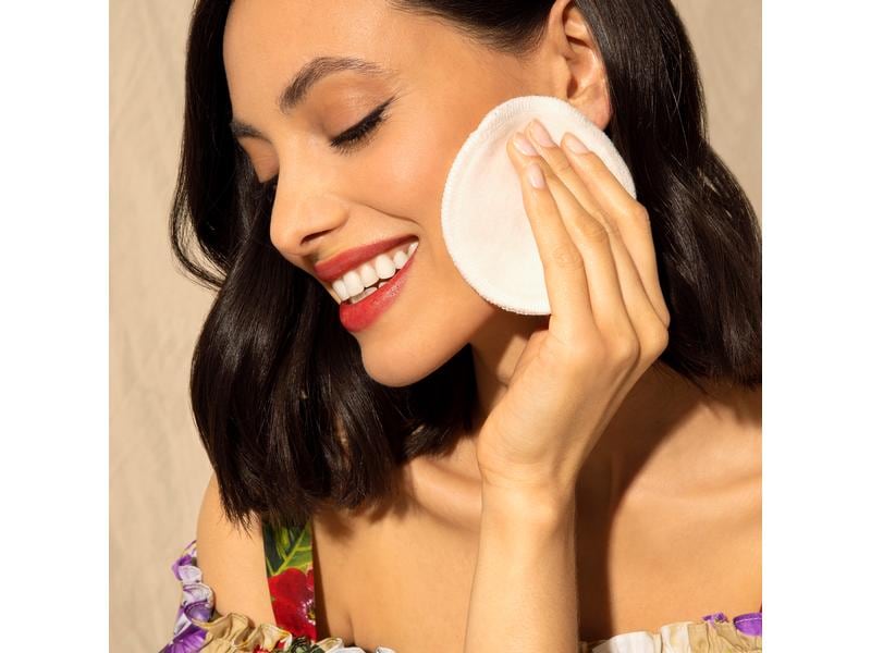 N.A.E. Gesichtsreinigungspads Purezza 4 Stück Natürliche, wiederverwendbare Cleansing Pads