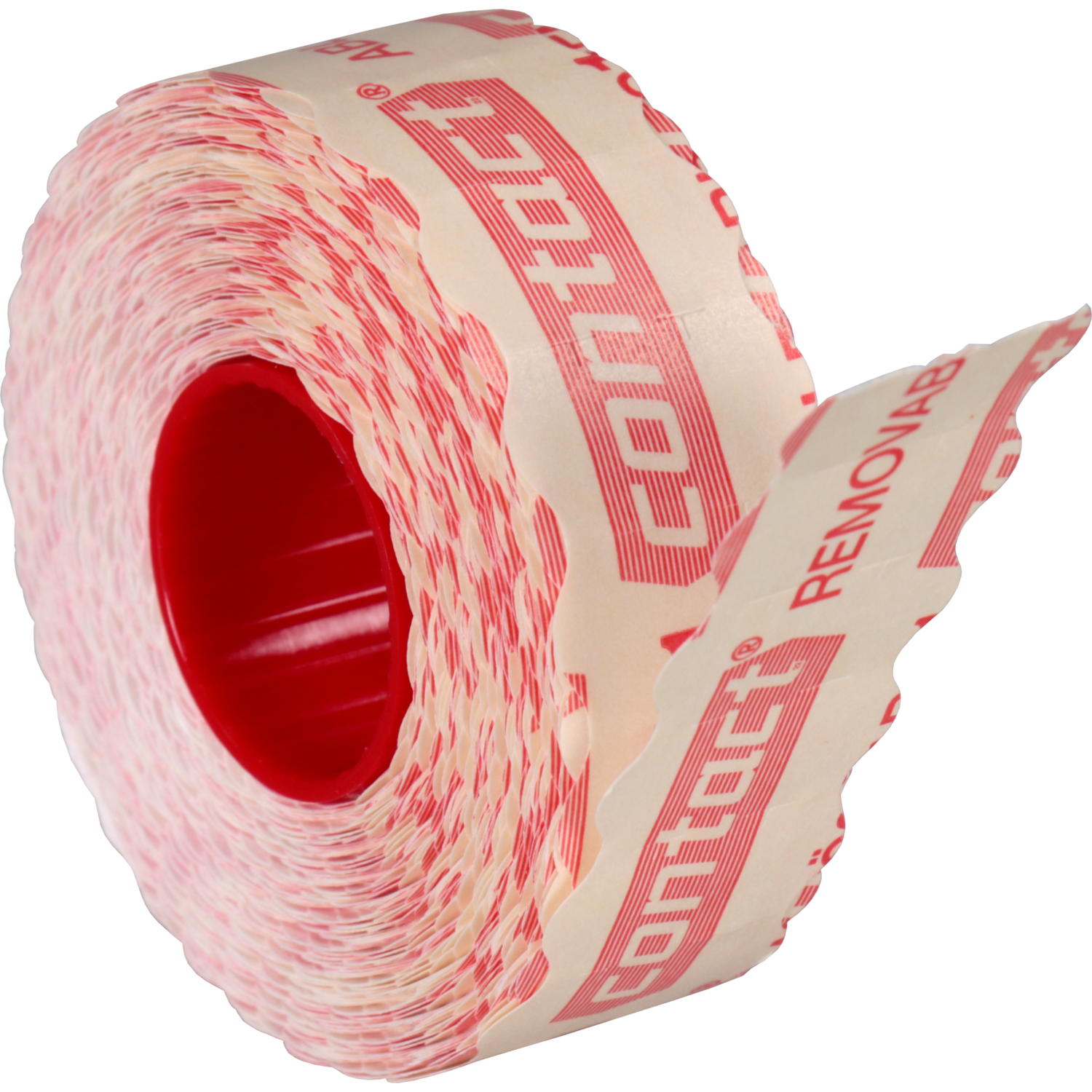 Contact Etiket, Prijsetiket, papier, afneembaar, 22x12mm, wit
