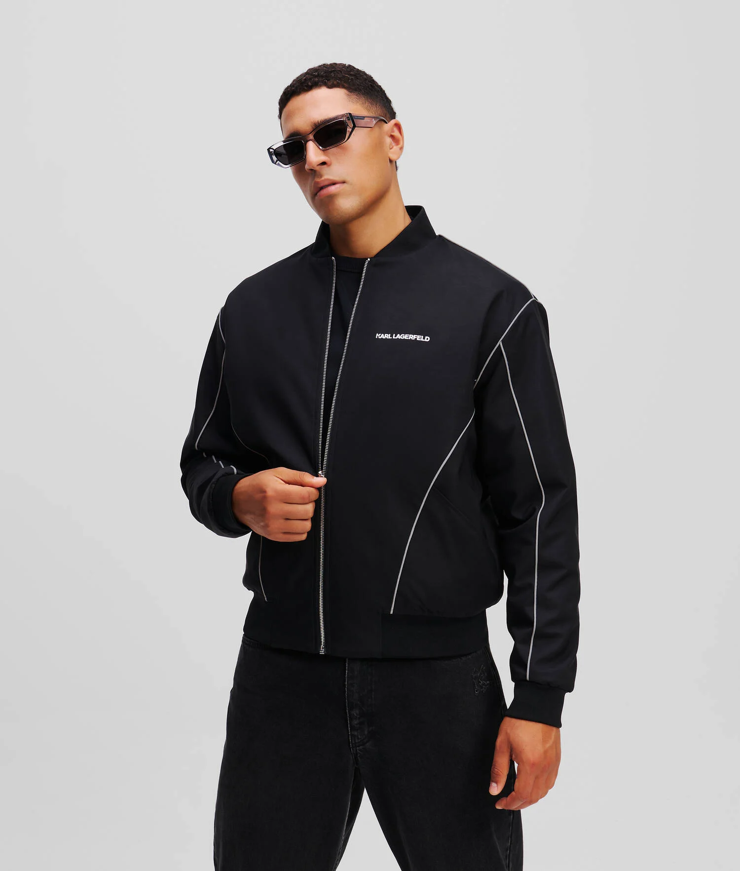 BLOUSON AVIATEUR RÉVERSIBLE RÉFLÉCHISSANT
