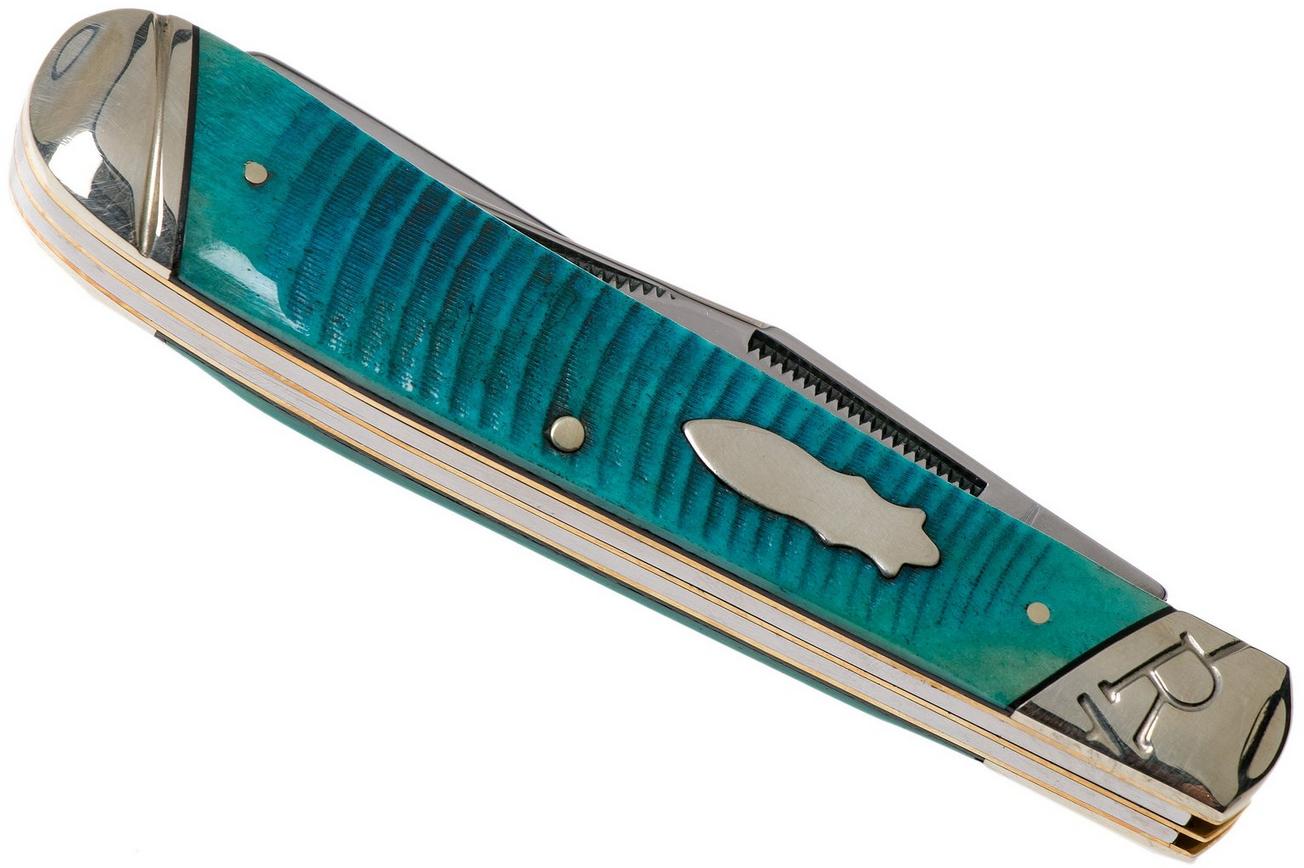 Rough Ryder Black & Blue Trapper RR2115 zakmes