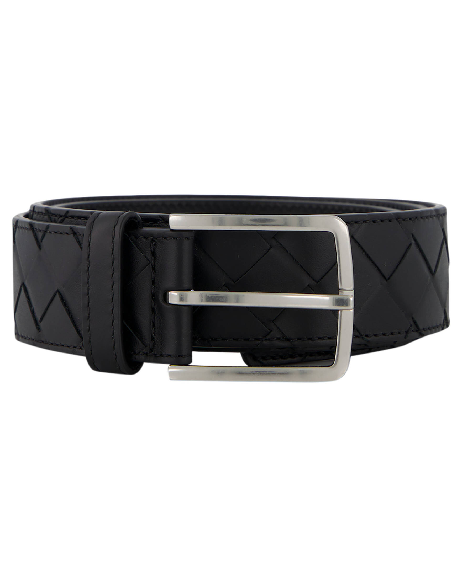Bottega Veneta| Herren Ledergürtel INTRECCIATO 35MM LEATHER BELT