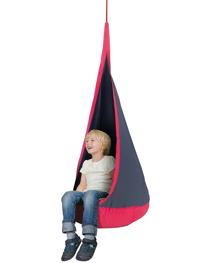 Hängesack (Farbe: rot/blau)