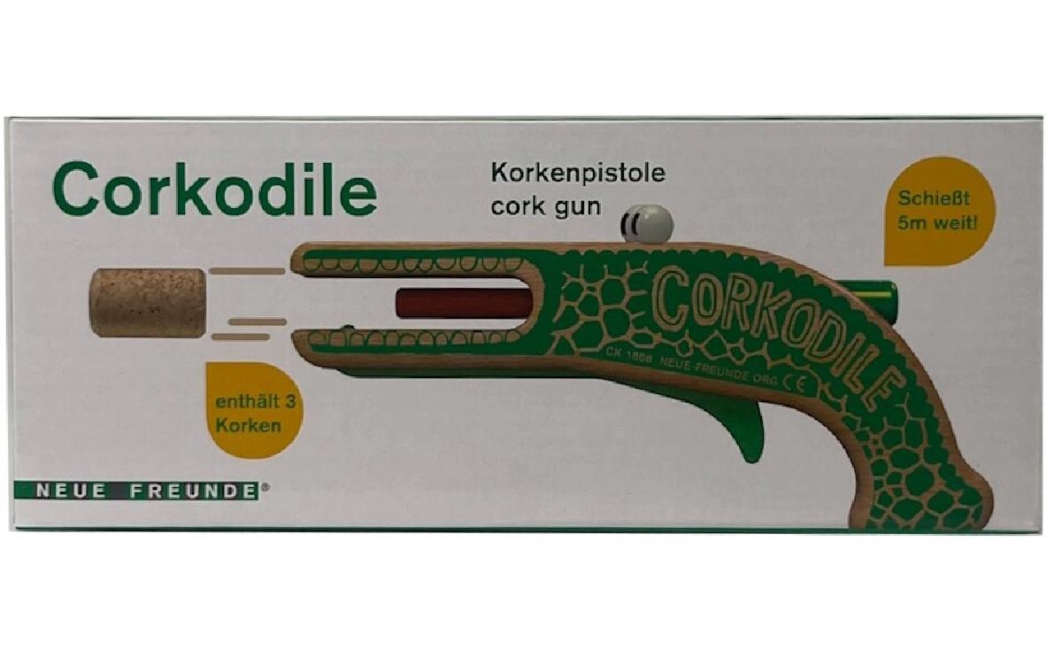 CorkodileKorkenpistole aus Holz