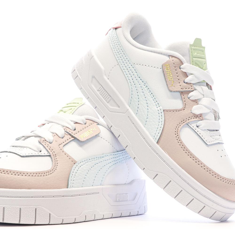 Puma Baskets Blanches/Rose/Bleu Fille Puma Cali Dream Pastel
