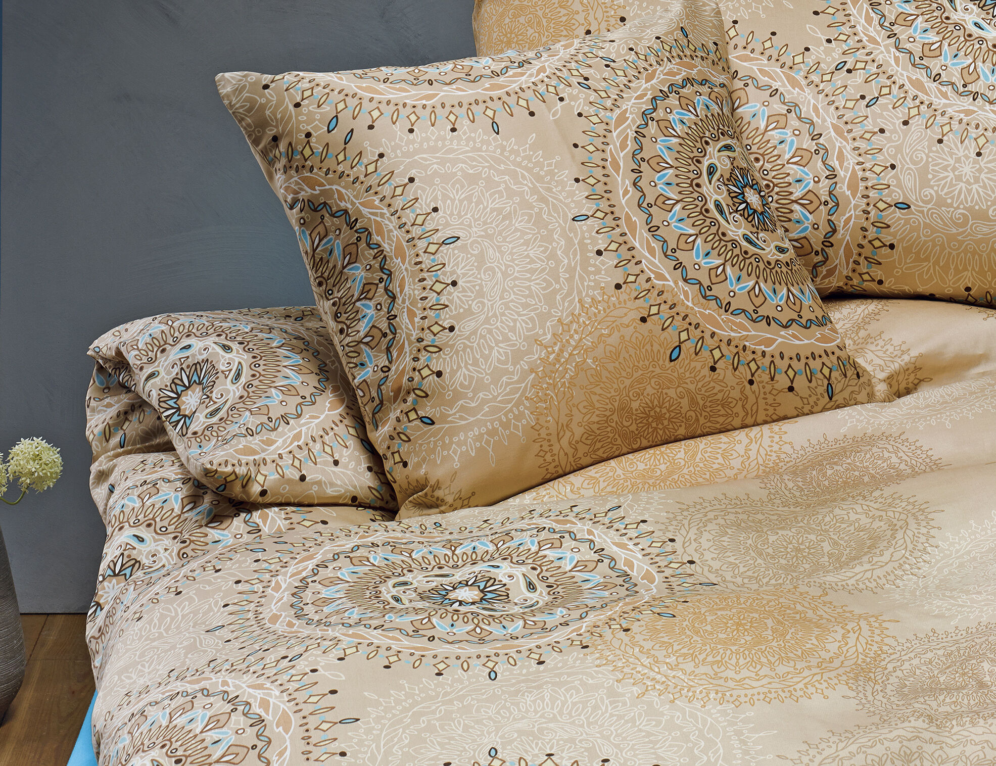 Orientalische Bettwäsche beige