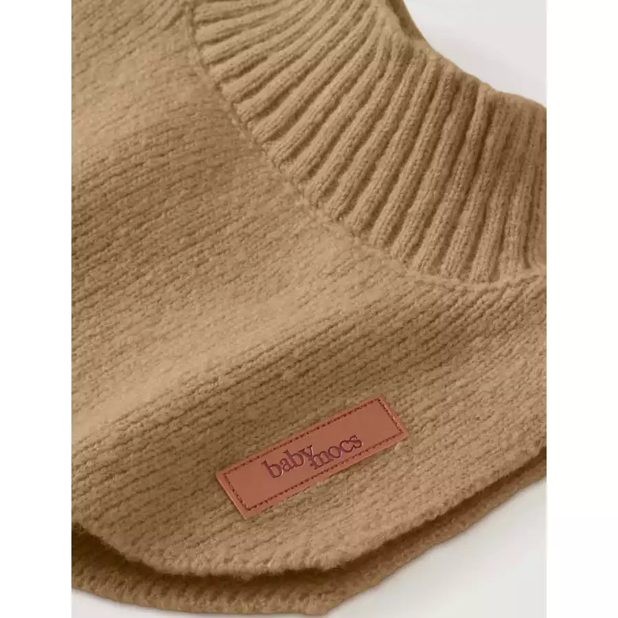 BabyMocs Schal Vegan hellbraun
