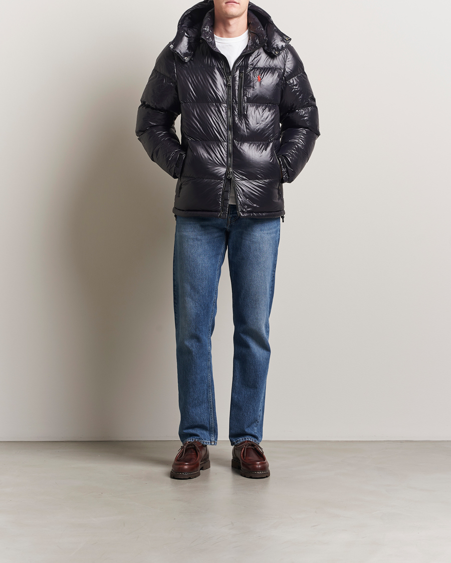 Polo Ralph Lauren Gorham Glossy Down Jacket Polo Black