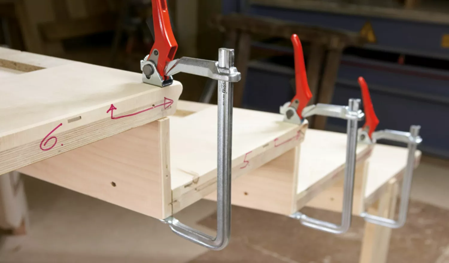 Bessey GSH60 classiX Snelspanklem - 120 x 600mm