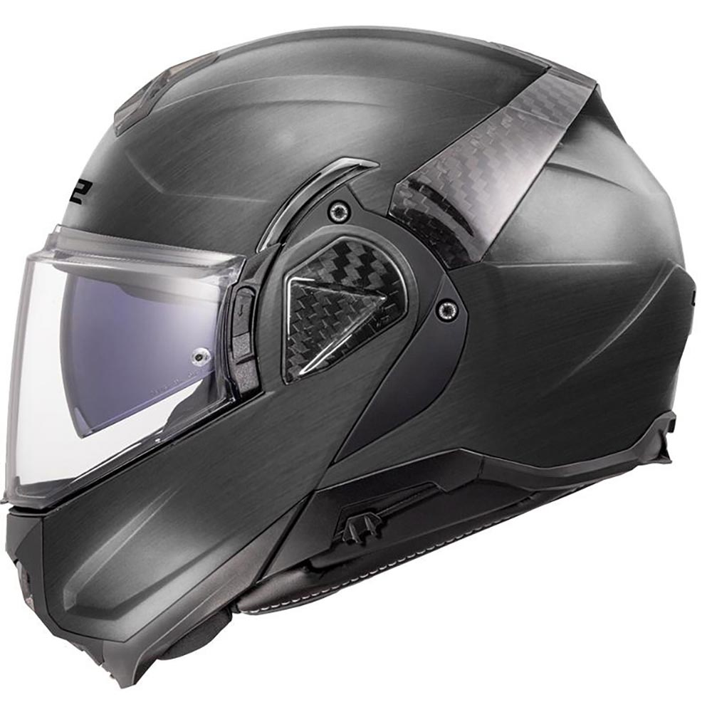 LS2 - Casque FF910 Advant II Jeans Titanium / Brillant