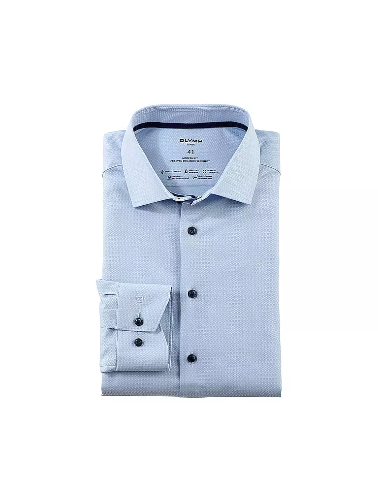 OLYMP Hemd Modern Fit hellblau