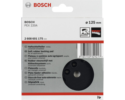 Bosch slijpschijf Ø 125 mm voor PEX 220 A